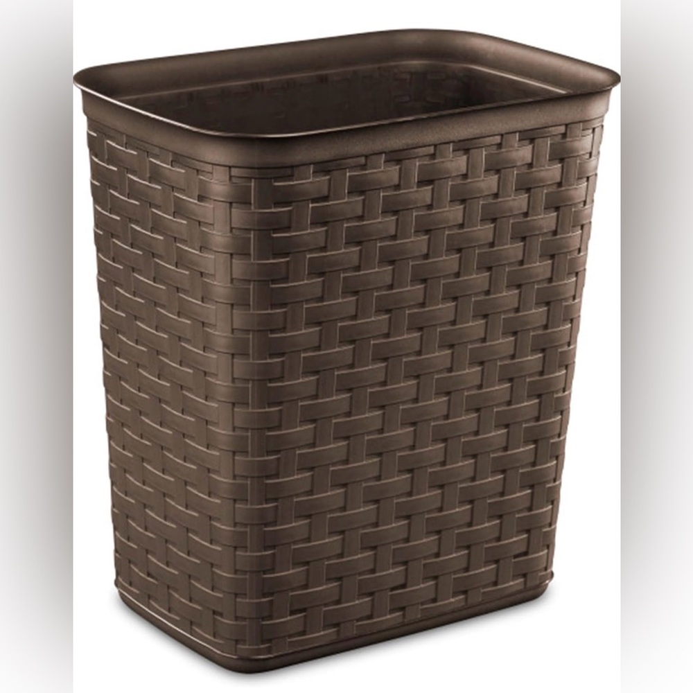Sterilite Weavebasket Weave Espresso